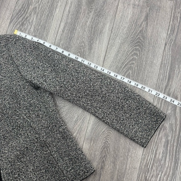 Brooks Brothers Women's Wool Blend Full Zip Jackets Black and White in Size 10 - Picture 9 of 10